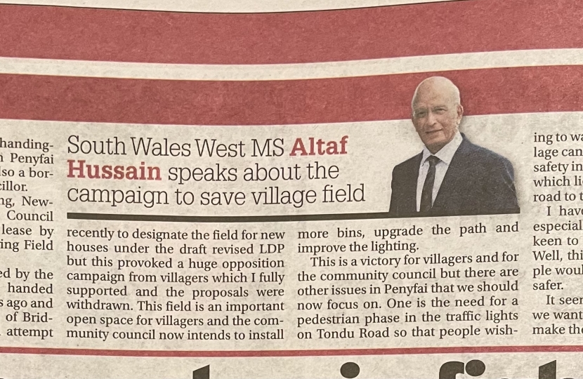 Altaf's article in the Gazette